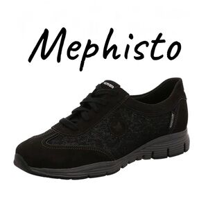 Mephisto Women's Black Sneakers